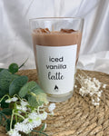 Iced Vanilla Latte