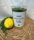 Iced Lemon Matcha Latte